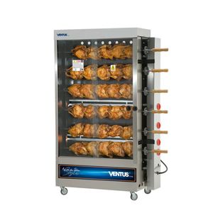 Asador De Pollo 6 Esp. Quem.Tubular Mod/Pr-634N Pr-634N Ventus