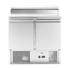 Mesón Saladette 2 Ptas Cubierta Acero Inox Vmrsl-370 Benefit Ventus