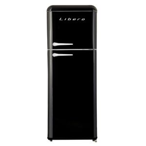 Refrigerador retro frió directo 203 Lts. Negro Libero