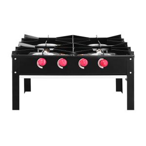 Anafe Económico 4 platos bajo Gas Licuado VABG-4ECO VENTUS
