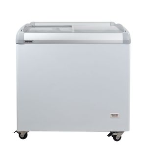 CONSERVADORA HORIZONTAL VIDRIO CURVO SD-200A HIRON