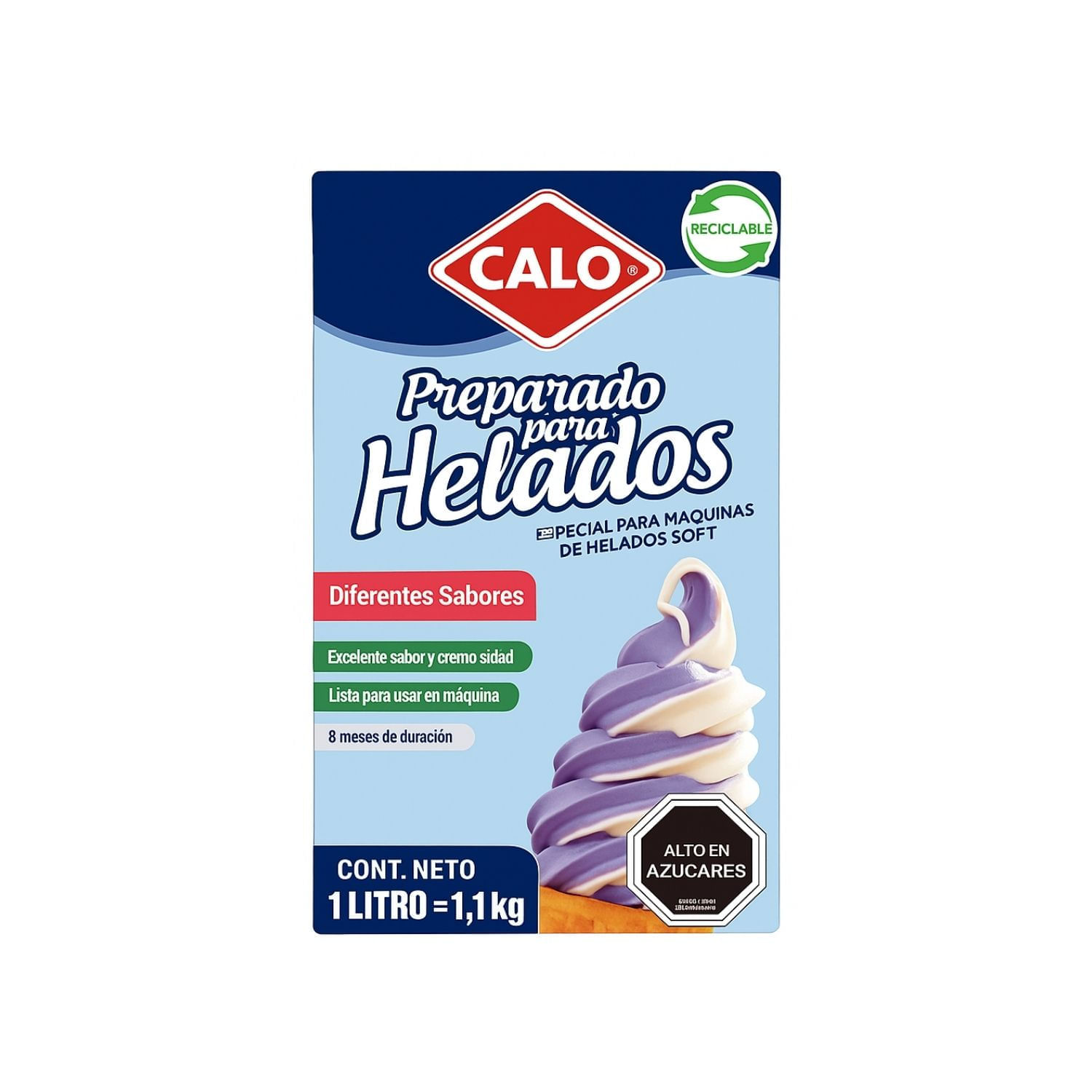 Mezcla Helado Soft sabor Chirimoya 12L VS-CHIRIM Calo