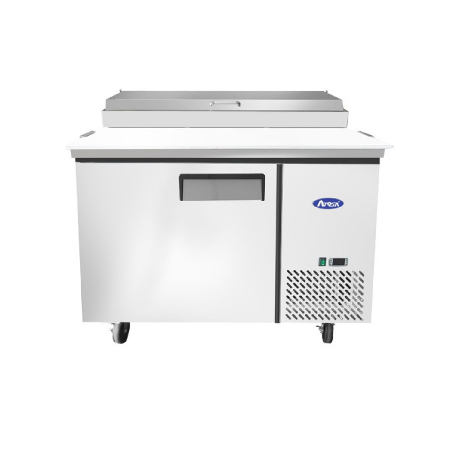 Mesón Pizzero 1 Puerta Acero 275L MPF8201-MPIZ48" Atosa