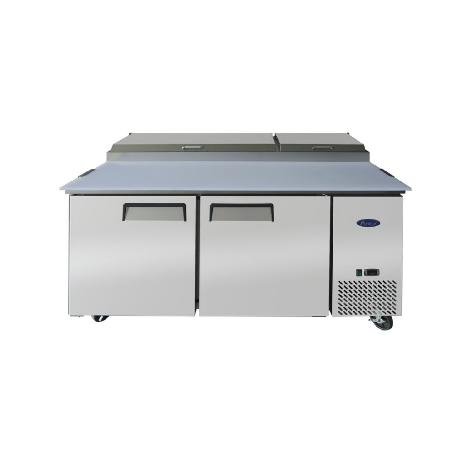 Mesón Pizzero 2 Puertas Acero 524L MPF8202-MPIZ67" Atosa